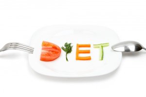 diet food on a plate